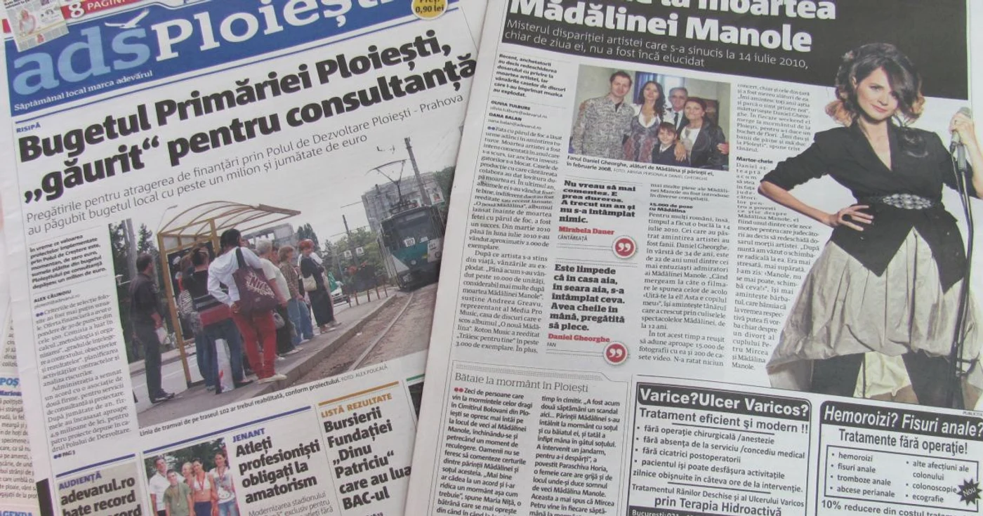 Al doilea număr al săptămânalului ADS Ploiești