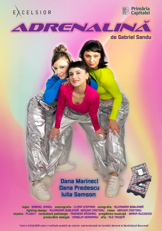 Spectacolul Adrenalină la Teatrul Excelsior