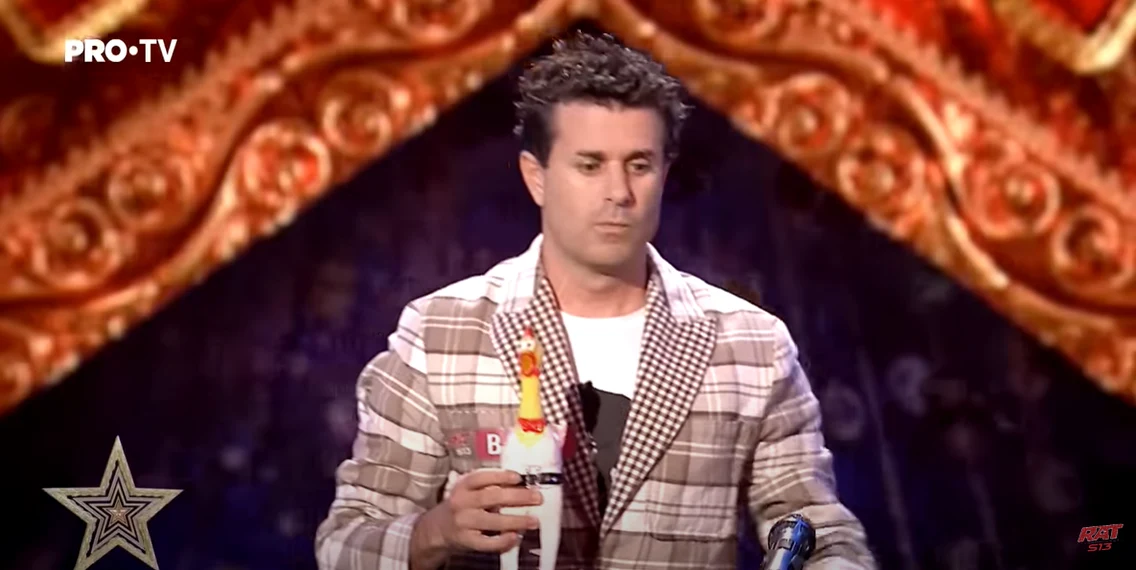 Andrea Fedi, la ”Românii au talent”