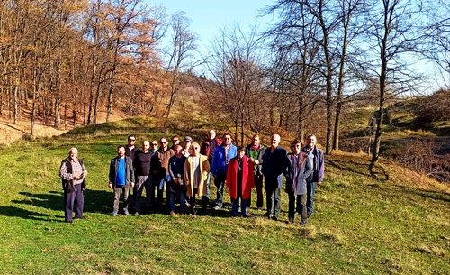 Arheologii au vizitat situl de la Lunca FOTO Vasile Diaconu