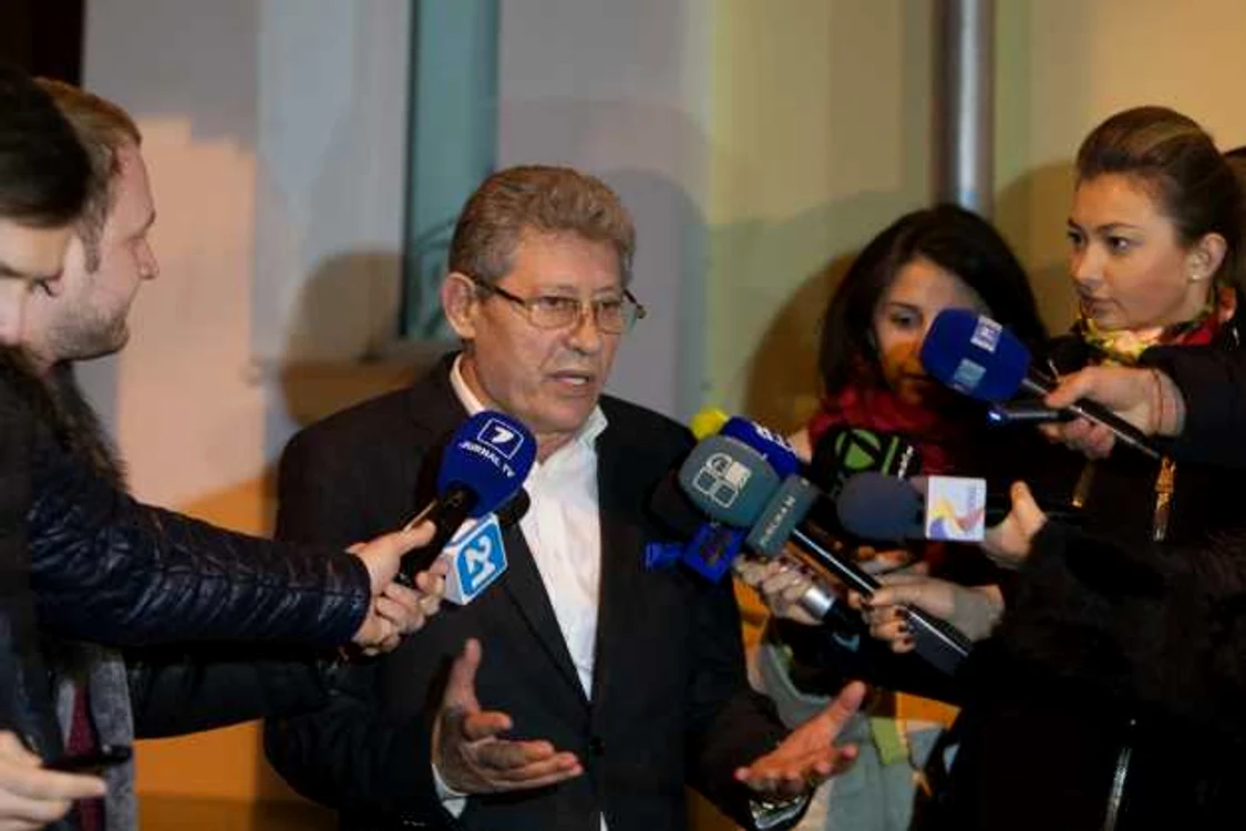 Mihai Ghimpu dupa discutia cu sturza FOTO Alexandru Tarlev