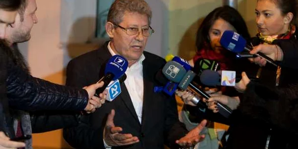 Mihai Ghimpu dupa discutia cu sturza FOTO Alexandru Tarlev