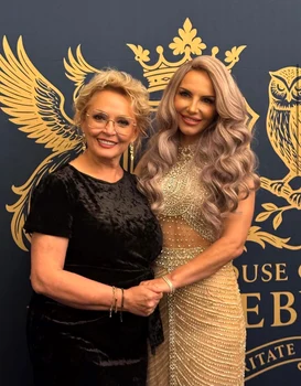 Mihaela Tatu, la Ceaiul de la ora 5 al Baronesei de Brattleby, Nicoleta Scarlat foto: Alina Erimia