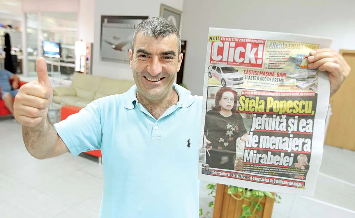 Gabriel Silianu a descoperit unul dintre cele mai râvnite lozuri, cel de 5.000 de leiFoto: Click!