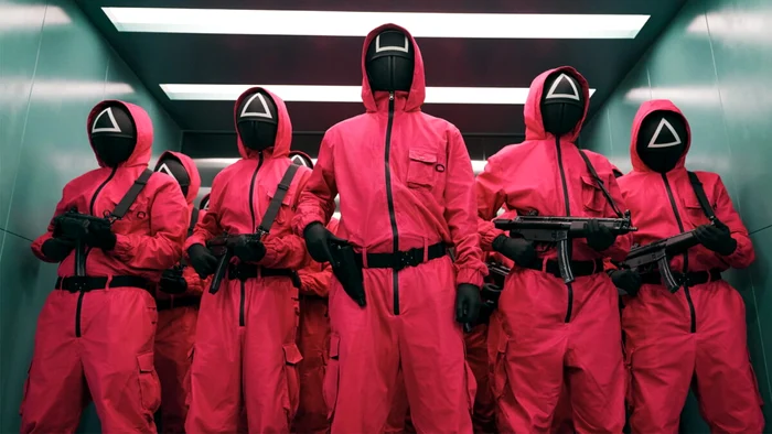 Imagine din filmul fenomen Squid Game