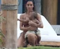 Kim Kardashian & Kids Enjoy A Day Poolside In Mexico jpeg