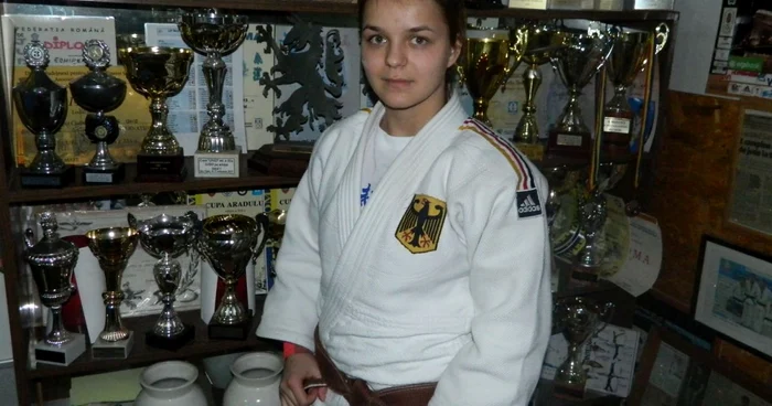 Patrycia Szekely a câştigat numeroase
competiţii interne şi internaţionale de judo. FOTO - Nicu Ghişan
