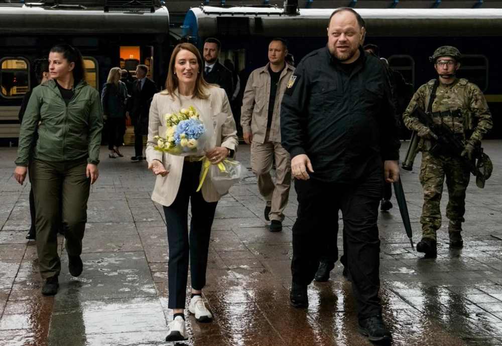 Președinta Parlamentului European, în vizită la Kiev. Agenda discuțiilor