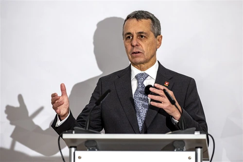 Ignazio Cassis, președintele Confederației Elvețiene FOTO: EPA-EFE