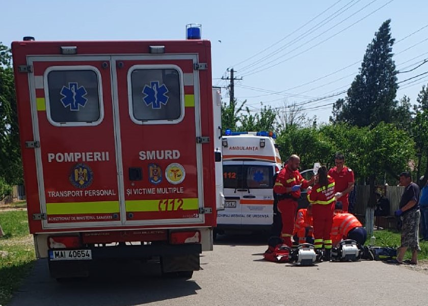 O fetiță de șase ani a murit într-un accident produs pe un drum din județul Buzău