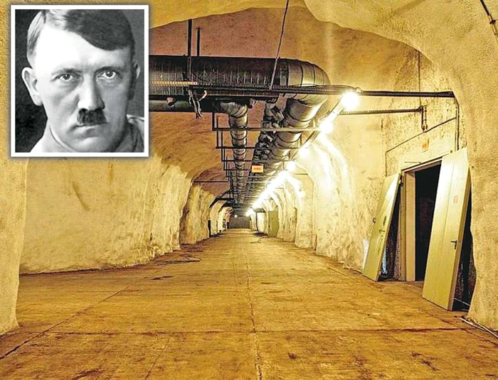 
    Adolf Hitler construise  buncărul de la graniţa cu  Franţa pentru a se adăposti  în timpul bombardamentelor.  Nu l-a folosit niciodată  