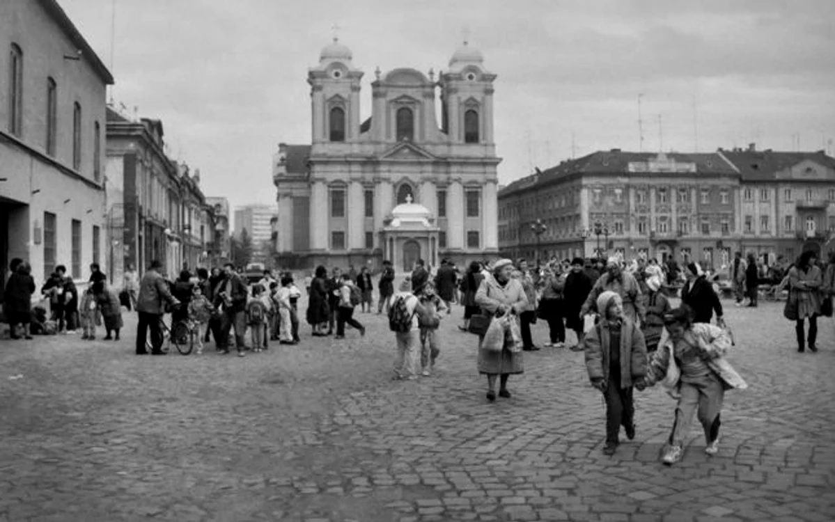Timişoara văzută de Norihiro Haruta în 1993