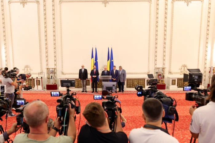 Coaliția de guvernare. FOTO: Inquam Photos / Octav Ganea
