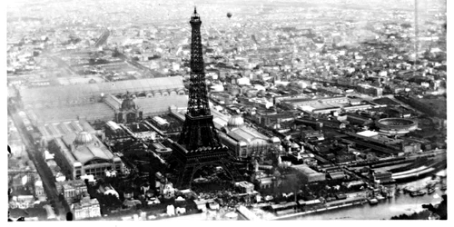 aerial view of eiffel tower and exposition universelle paris 1889 jpg jpeg