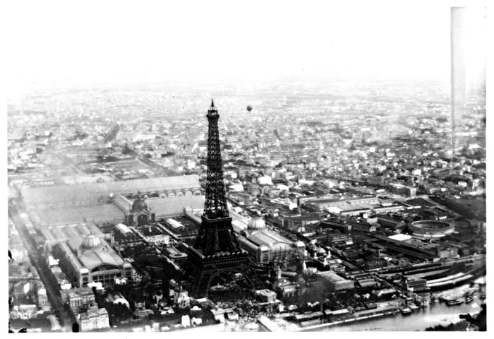 aerial view of eiffel tower and exposition universelle paris 1889 jpg jpeg