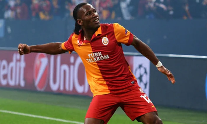 Didier Drogba, marcatorul unei duble în meciul cu Mersin FOTO Reuters