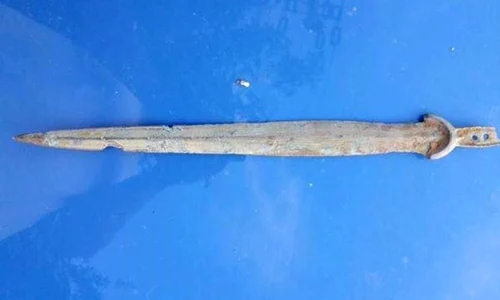 Sabie de dinaintea dacilor, descoperită la Buzău jpeg