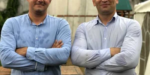 Sebastian Cernic si Lucian Viziteu FOTO Facebook