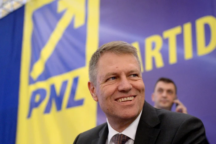 Noul preşedinte al Partidului Naţional Liberal, Klaus Iohannis FOTO Mediafax