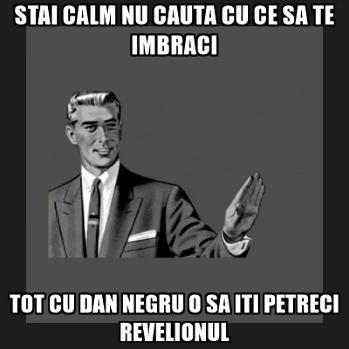 glume revelion dan negru
