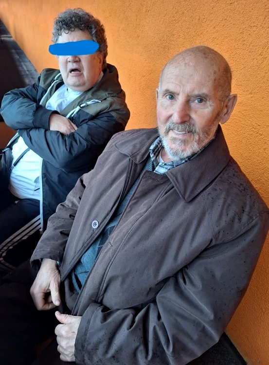 Ioan Sdrobiș, la meciul de sub Pietricica FOTO / Facebook Gelu Crăcană