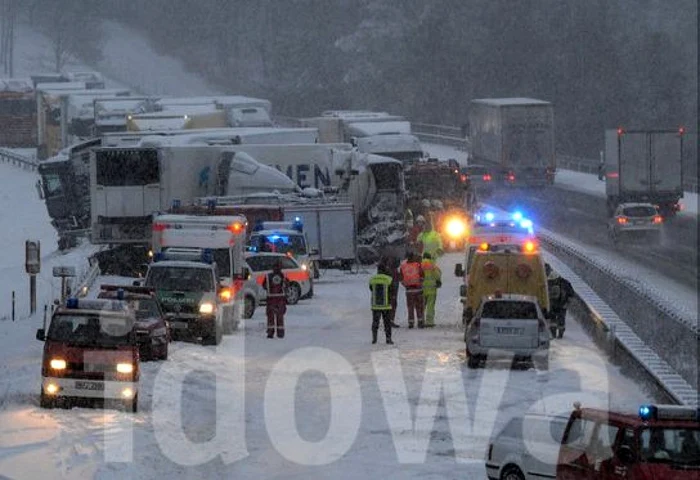 Accident autocar Germania FOTO idowa.de