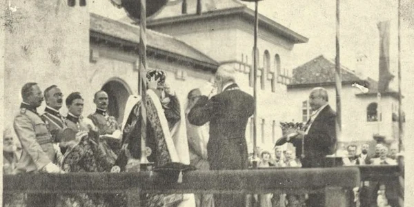 Incoronarea Regelui Ferdinand viziteaza alba iulia jpg