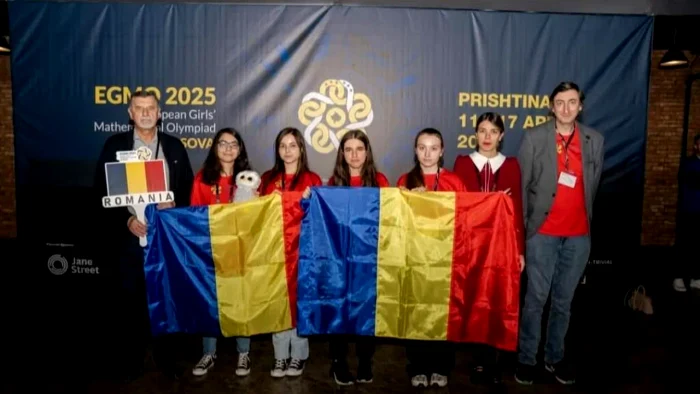 Performanță la Olimpiada Europeană de Matematică pentru Fete FOTO: FB