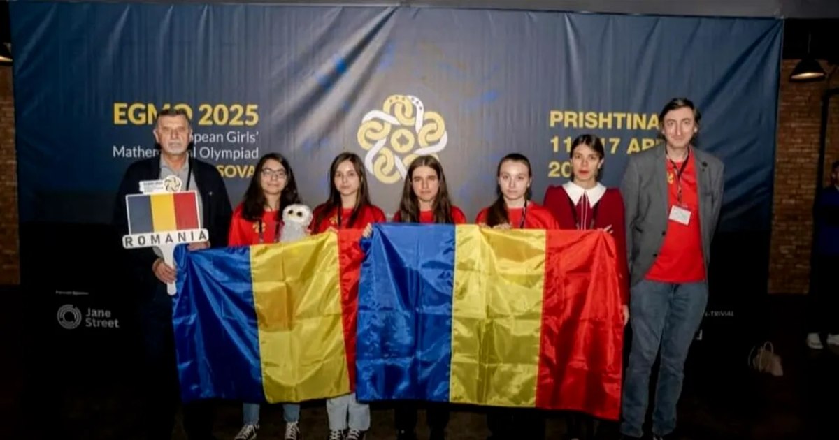 România cucerește medalii la Olimpiada Europeană de Matematică pentru Fete 2025