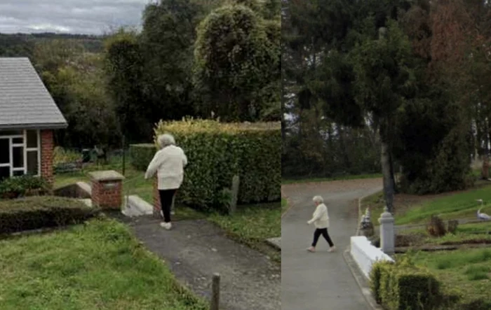 Paulette Landrieux a dispărut din curte în câteva secunde FOTO: X/google maps