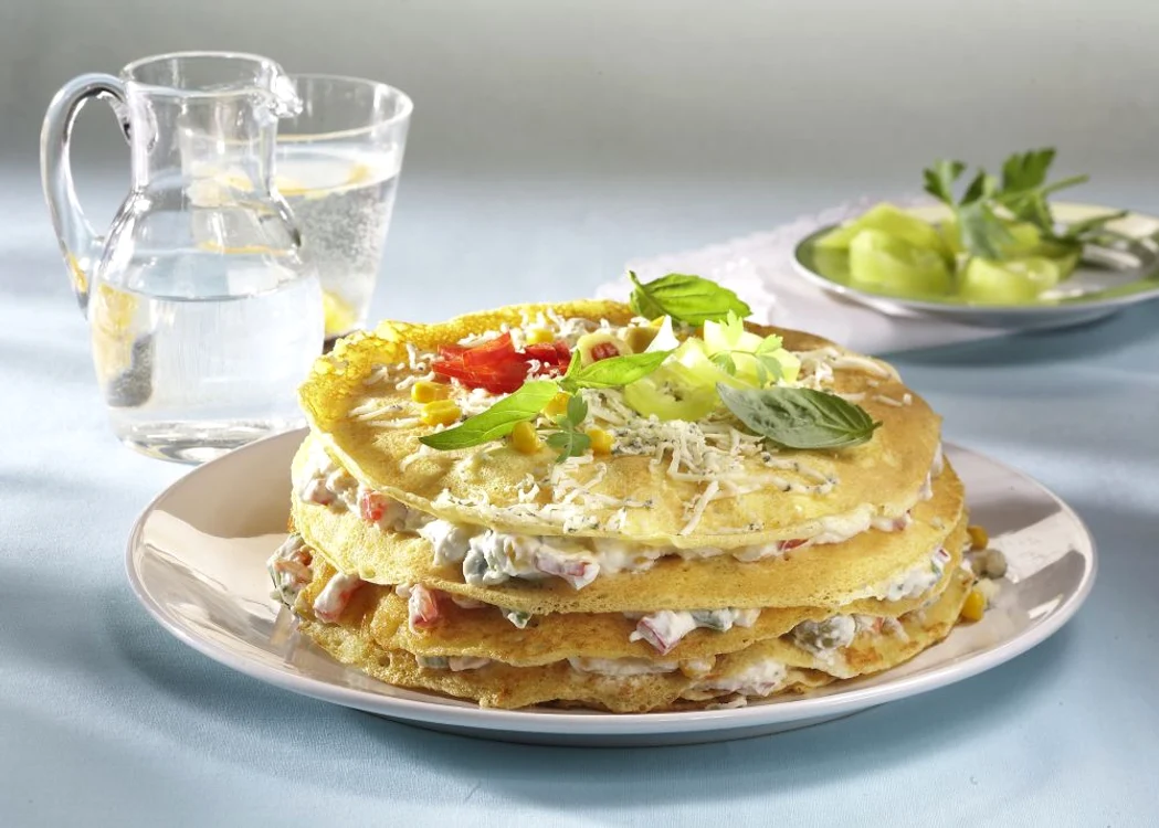 tort de clatite cu branza si legume jpeg