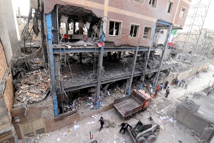 Distrugeri provocate în Iran FOTO: profimedia