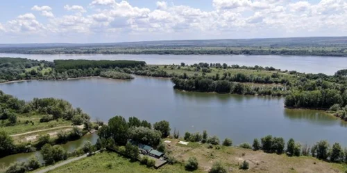 Insula Belina văzută din dronă FOTO Inquam Photos / George Calin