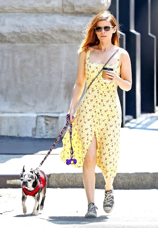 *EXCLUSIVE* Kate Mara walks her beloved pooch Lucius in NYC jpeg