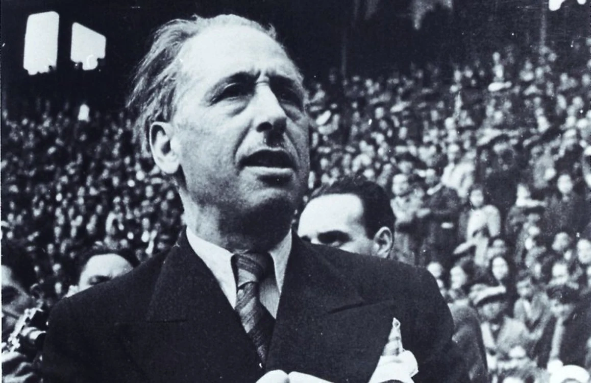 Lluis Companys, preşedintele guvernului autonom al Cataluniei în anii 30