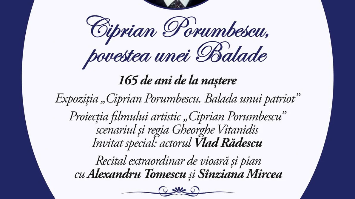 “Ciprian Porumbescu, povestea unei Balade” la Casa Artelor „Dinu Lipatti” jpeg