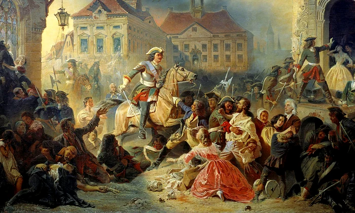 Petru cel Mare, pictură de Nikolay Sauerweid (© Wikimedia Commons)
