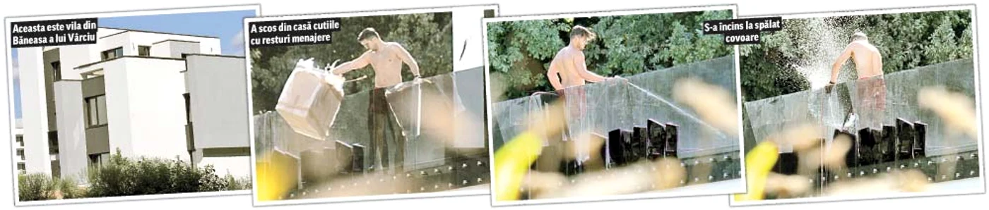 Liviu Vârciu a renunţat anul acesta la vacanţe, pentru a se dedica activităţilor gospodăreştiFoto: Blitz