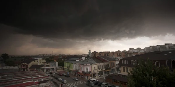 Nori in Buzau - meteo - vremea- innorat - FOTO Mediafax 