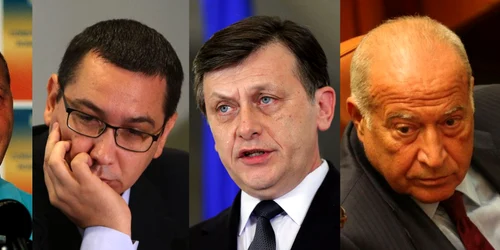 Băsescu, Ponta, Antonescu, Voiculescu