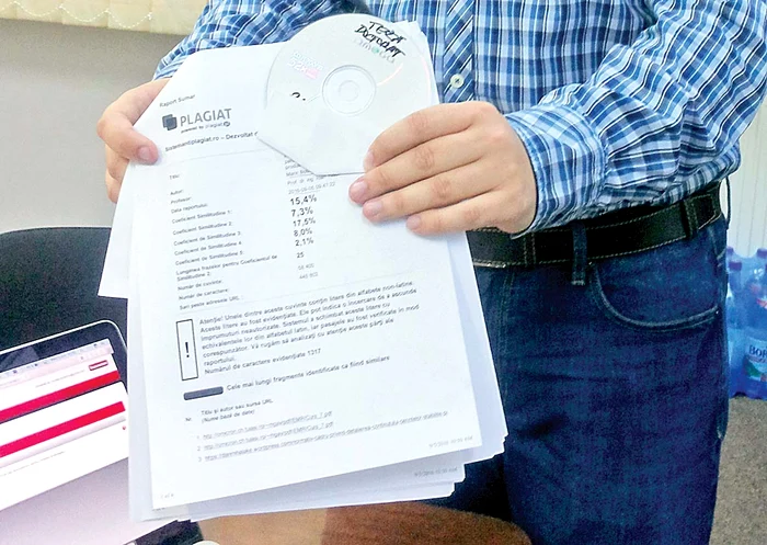 În patru ore se dă verdictul. Această teză este considerată plagiat