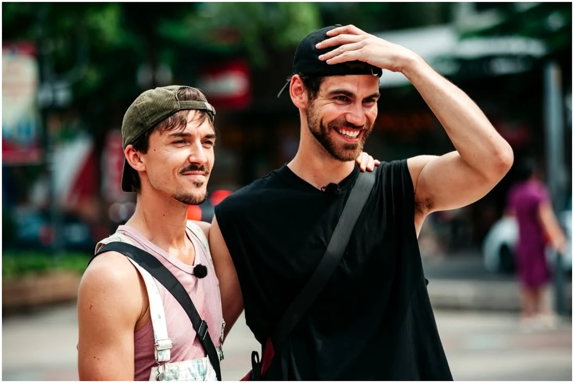 Emil Rengle și iubitul său, Alejandro Fernandez. Foto: Instagram