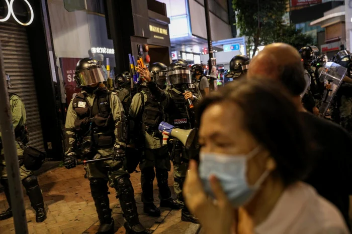 Proteste Hong Kong FOTO EPA-EFE