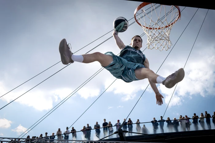 Concursurile de slam-dunk sunt foarte spectaculoase
