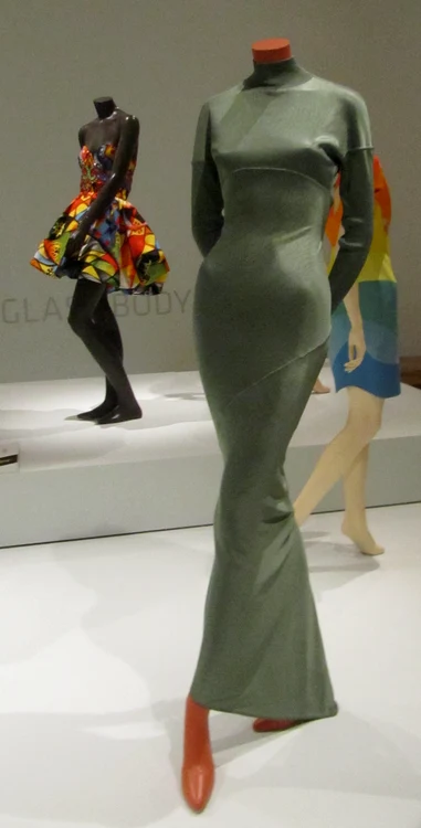 Azzedine Alaia acetate dress jpg jpeg
