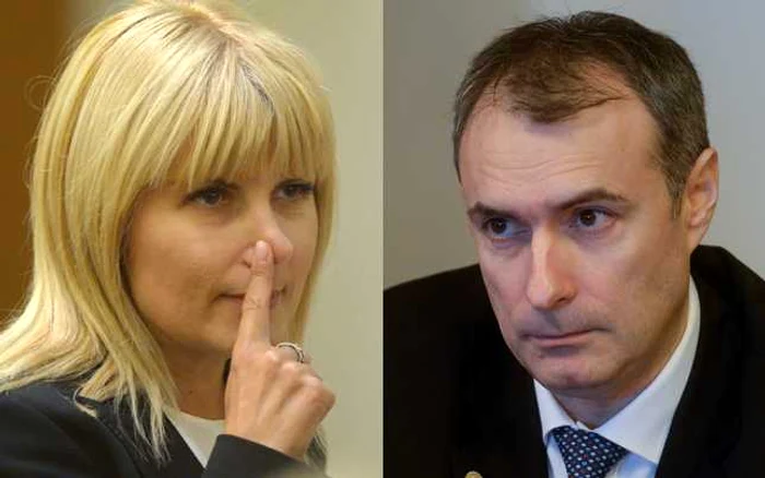 Elena Udrea l-a reclamat pe generalul Florian Coldea de la SRI FOTO Mediafax COLAJ Adevărul