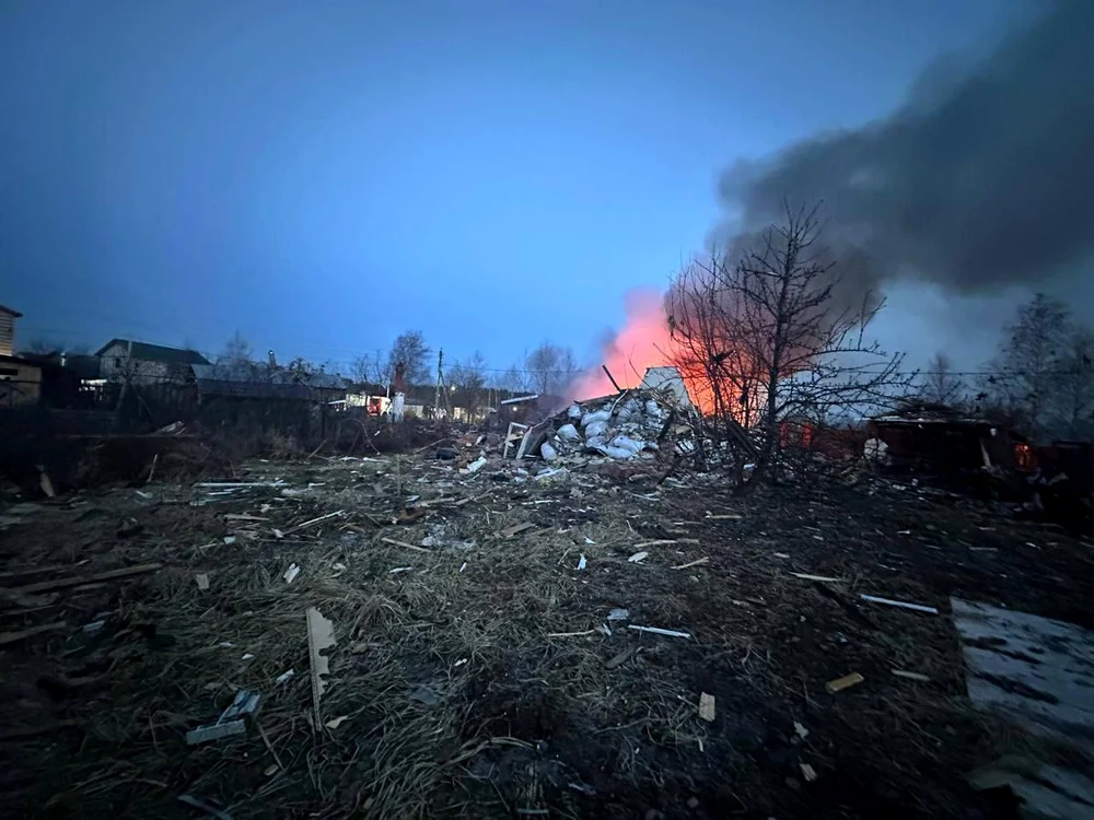 Rusia anunţă că a doborât mai trei drone în regiunea Moscovei. FOTO: X