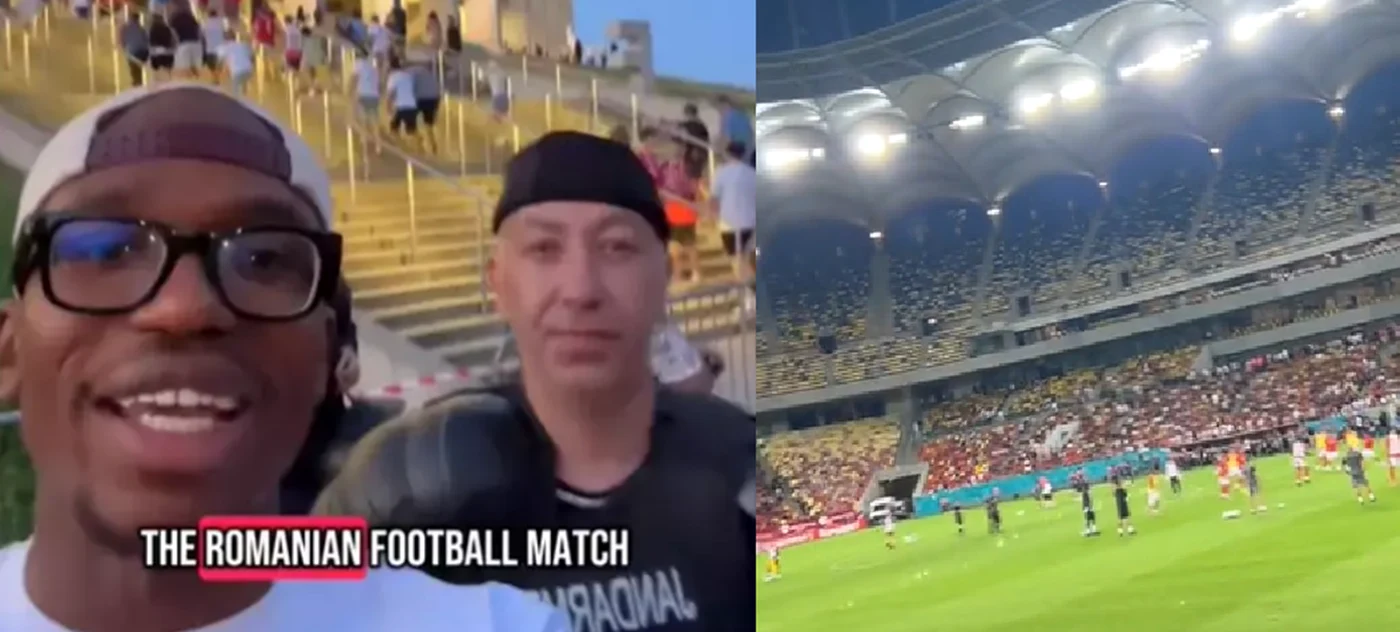 Americanul a primit un bilet la meciul dintre Dinamo și FCSB