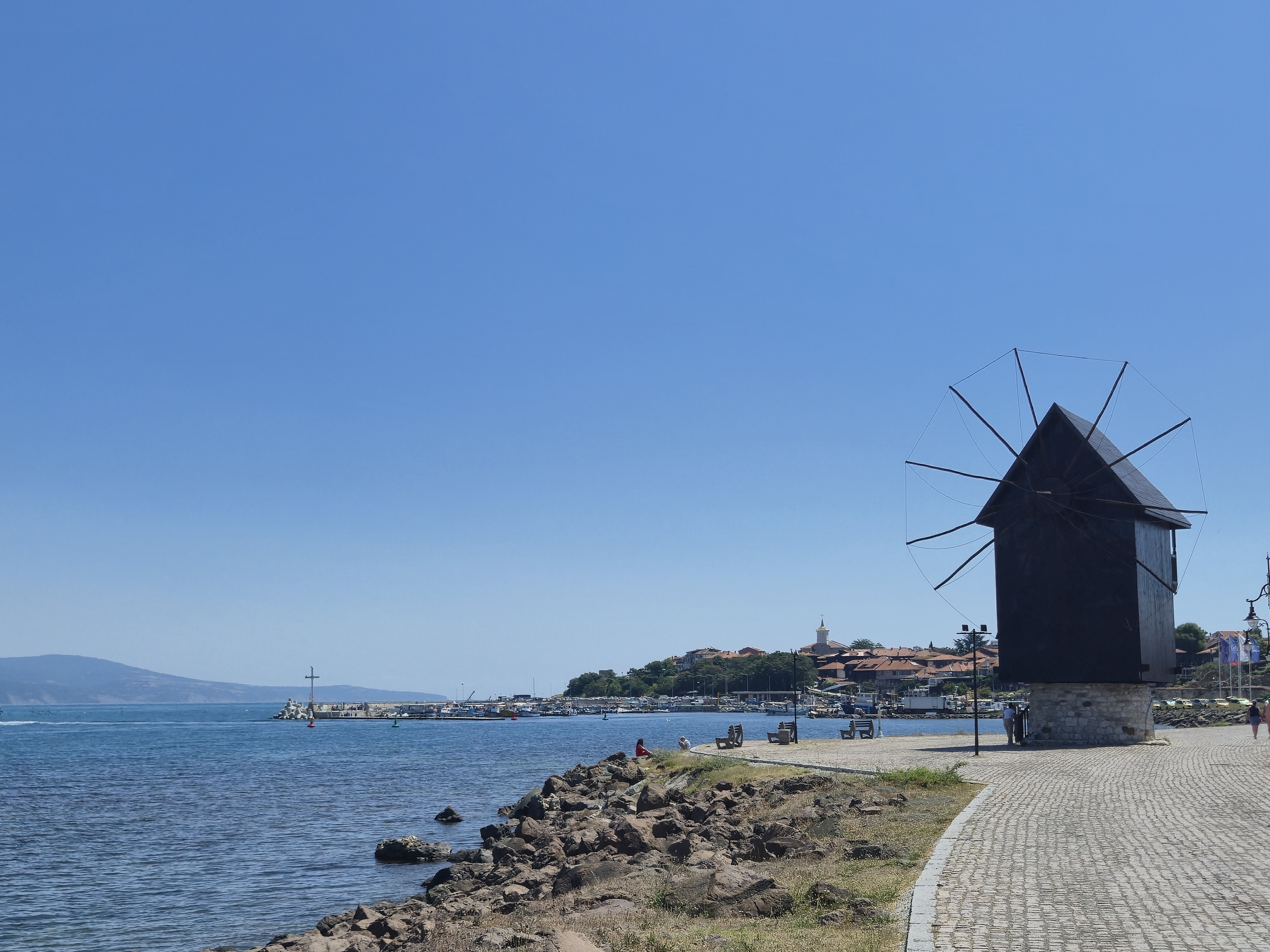 Moara de vânt din Nessebar foto Dan Roșu