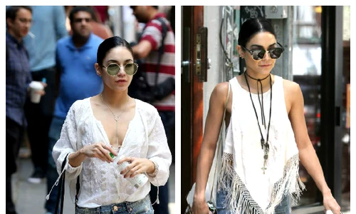 Vanessa Hudgens este adeptă a stilului vestimentar hippie  jpeg